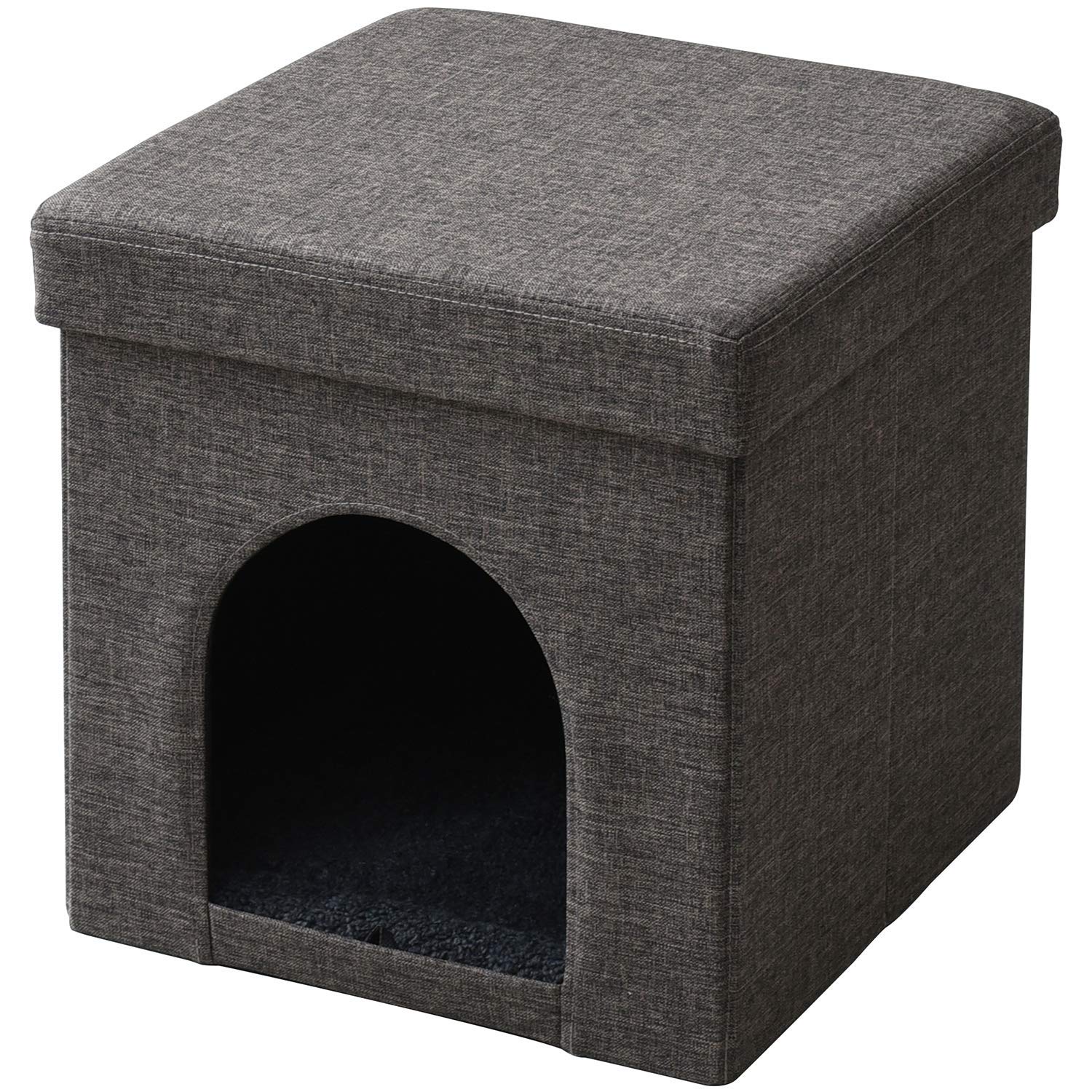 ペット用ハウス スツール ベンチ 対荷重80kg Amazon.co.jp: 山善(YAMAZEN) ペットハウス スツール 収納